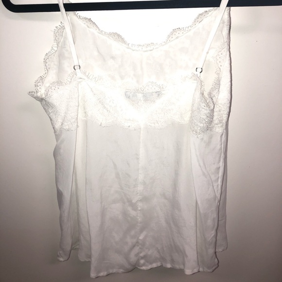 Lace white tank top - Picture 4 of 4